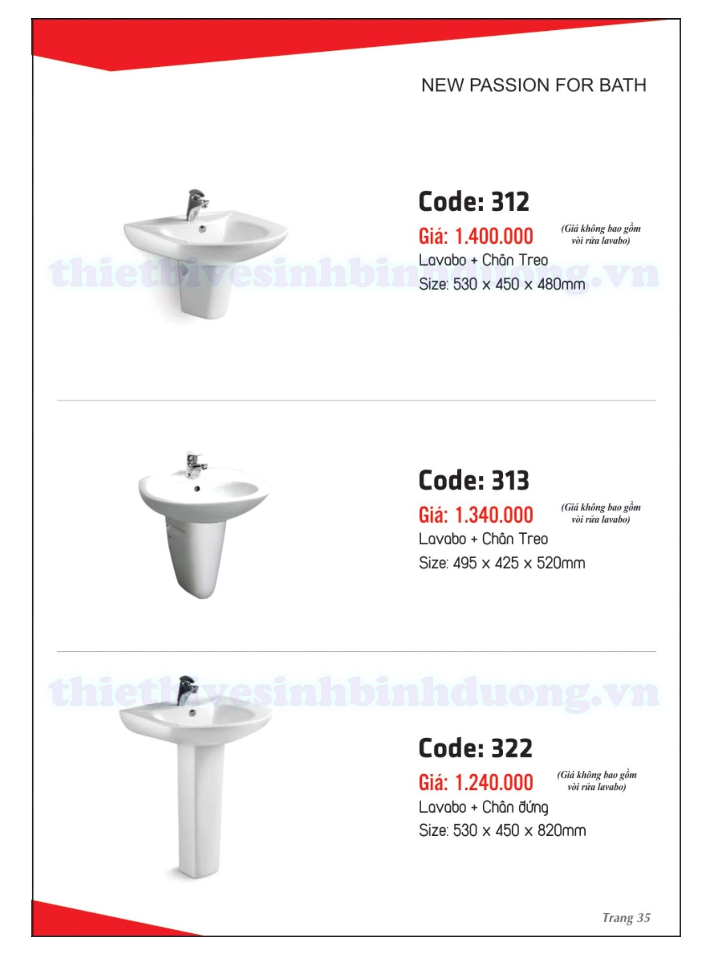 Lavabo Kassani 313